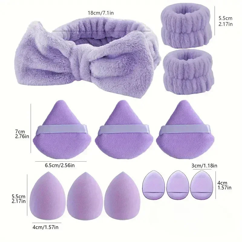 12-PIECE MAKEUP SPONGE AND ACCESSORY SET