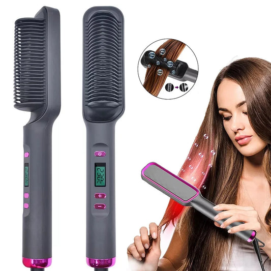 SHOBURAC ELECTRIC HEATED STRAIGHTENING BRUSH