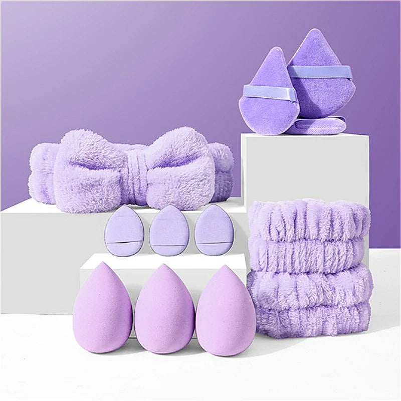 12-PIECE MAKEUP SPONGE AND ACCESSORY SET